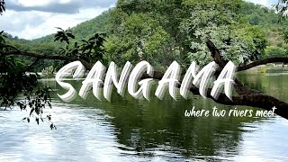 SANGAMA river confluence point | One day trip from Bangalore #roadtrip #bangalore #travelvlog