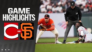 Reds vs. Giants Game Highlights (5/10/24) | MLB Highlights
