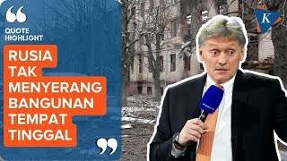 Rusia Bantah Serang Tempat Tinggal di Dnipro