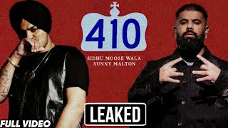 410 Sidhu Moose Wala | 410 Sunny Malton | Sidhu Moose Wala New Song | New Punjabi Song 2024
