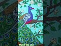 peacock 🦚 wall decor diy easy 🤩 shorts viralshort