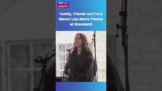 Family, Friends and Fans Mourn Lisa Marie Presley at Graceland - NTD Live