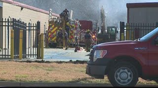 Fire destroys several units at Chesapeake self-storage facility