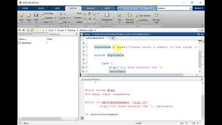 Switch Conditional Statements | Matlab free course - (MATLAB full course)