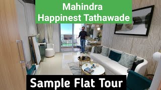 Mahindra Happinest Tathawade Sample Flat Tour| 9011546479