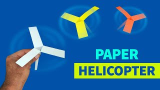Paper helicopter spinner. How to make a paper helicopter that flies. #helicopter #spinner