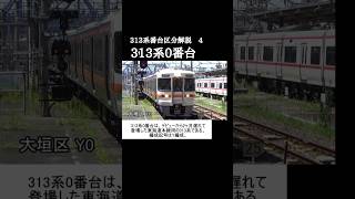 313系番台区分解説 4 313系0番台 #鉄道 #313 #313系0番台