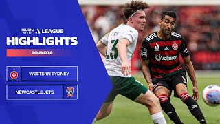 Western Sydney Wanderers FC v Newcastle Jets - Highlights | Isuzu UTE A-League 2023-24 | Round 16