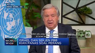 Israel \u0026 Sekjen PBB Kian Panas Soal Perang