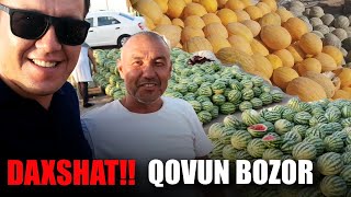 QOVUNLAR VA TARVUZ BOZORI,SOG'INGANLAR UCHUN.SHOVOT CHO'QLI BOZORIDA