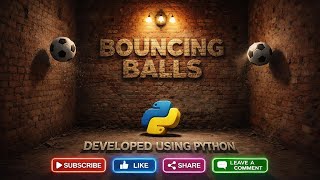 I Created an Insane Bouncing Balls Simulation in Python Using Tkinter | Advanced Real-Time Animation