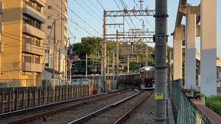 Hankyu train | Hotarugaike crossing #Hankyu #Hotarugaike #Osaka #Umeda #Takarazukaline