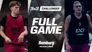 Utrecht 🇳🇱 vs Kandava Turība 🇱🇻 | Full Pool Game | FIBA 3x3 Hamburg Challenger 2024