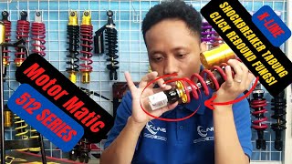 Shockbreaker Tabung Fungsi Motor Matic Termurah XLine 512