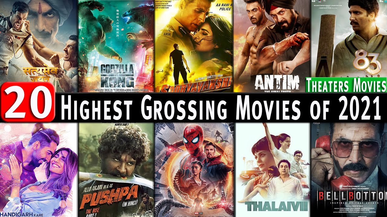 Top 20 Bollywood Highest Grossing Movies Of 2021. Indian All Hindi ...