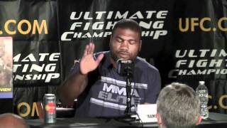 UFC 135: Rampage Jackson - Don't Call Me Clinton