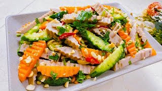 Cách làm NỘM GIÒ giòn ngon, thanh mát, chống ngán hiệu quả