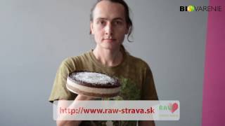 Chocolate-coconut RAW cake