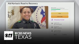 Dallas police officer blinded in shooting released from hospital; GoFundMe campaign launched