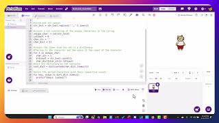 DIY CharacterCounter |Python Editor | Pictoblox