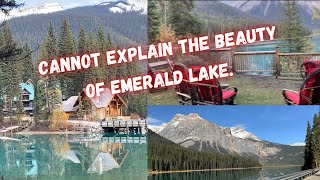 অনিন্দ্য সুন্দর প্রকৃতির রুপ Emerald Lake Alberta trip