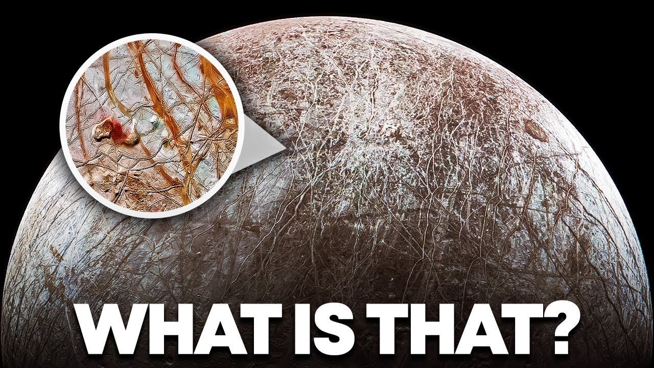 What NASA Discovered On Jupiters Icy Moon Europa Is Stunning - YouTube