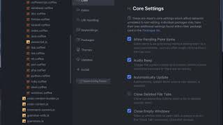 Change Atom Default python3