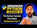The Python Function That Makes Dictionaries Fast ⚡