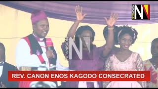 Rev. Canon Enos Kagodo Consecrated