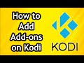 How to Add Add-ons on Kodi