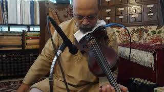 aji bijon ghore -- Rabindrasangeet on violin by Amitava Sen