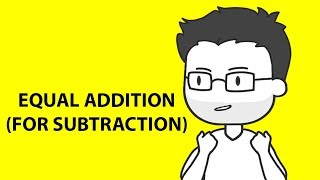 Equal Addition for Subtraction | How To | Mental Math Strategy