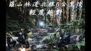 羅山林道南線失敗?續騎北線6公里至9公里!!!被蛇嚇到~?應該是它被我嚇到~