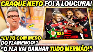 😱 ''O FLAMENGO TÁ VOANDO EM CAMPO MERMÃO!'' CRAQUE NETO SE RENDEU E RASGOU ELOGIOS AO MENGÃO!