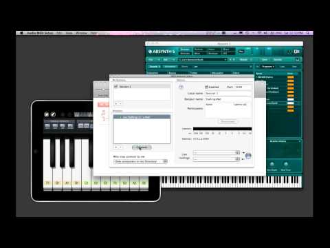 Using Your iPad as a Wireless MIDI Controller Using Your iPad as a Wireless MIDI Controller