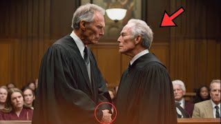 ¡El juez se ríe de Clint Eastwood en la corte y luego se congela cuando muestra su placa USSS!