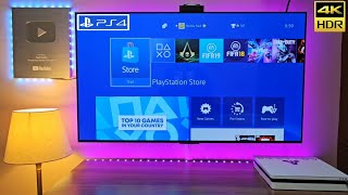 PS4 Slim Graphics looks Great on 4K HDR TV