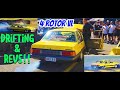 **QUAD ROTOR** Holden drifting + loud revs at World Time Attack