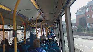 (HD) Arriva Midlands Volvo B7RLE/Wright Eclipse Urban FJ58HYD 3905 - Full Thrash