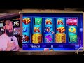 finally landed one big pig 🐷 piggy bankin slot machine low limits big fun