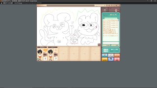 【お絵かきの森】絵を描く天才二人のお絵描きバトル