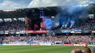 IFK Göteborg Ultras celebrate 30th Birthday of Ultras Nuremberg (01.06.2024)