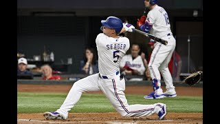 Corey Seager All 177 Hits (21 Postseason) of 2023 MLB Season WS MVP Texas Rangers