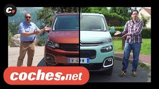 Citroën Berlingo vs Peugeot Rifter (Partner) | Prueba / Test / Review en español | coches.net