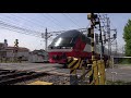 【倍速動画】名古屋鉄道（名鉄）枇杷島分岐点の定点動画