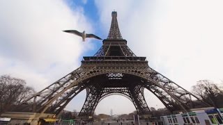 360 VR Tour | Paris | Eiffel Tower | Tour Eiffel | All levels | Air panoramic view | No comment tour