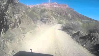 Road to Aravaipa Canyon Wilderness - West End