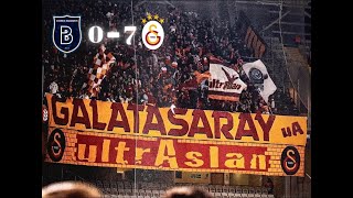 ultrAslan BAŞAKŞEHİR DEPLASMANI🔥 12.11.2022 / Başakşehir 0-7 Galatasaray / Muhteşem Atmosfer😍