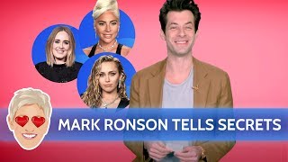 Mark Ronson Tells Secrets About Miley, Gaga, Adele, and More