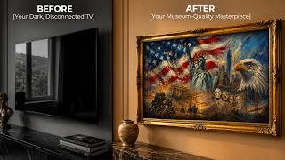 Honor the Fallen: Red Poppies & Remembrance | Memorial Day TV Art 4K)
